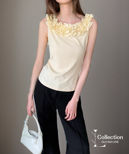 Chest Ruffle Top